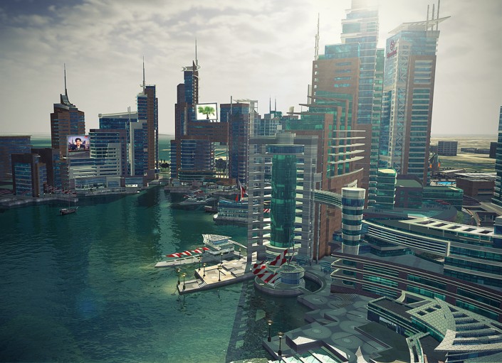 New Development concept city