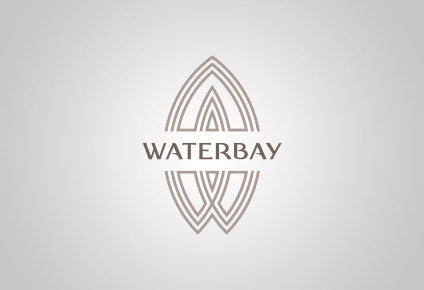 SEP 12, 2015 Waterbay Logo Design - Muharraqi Studios